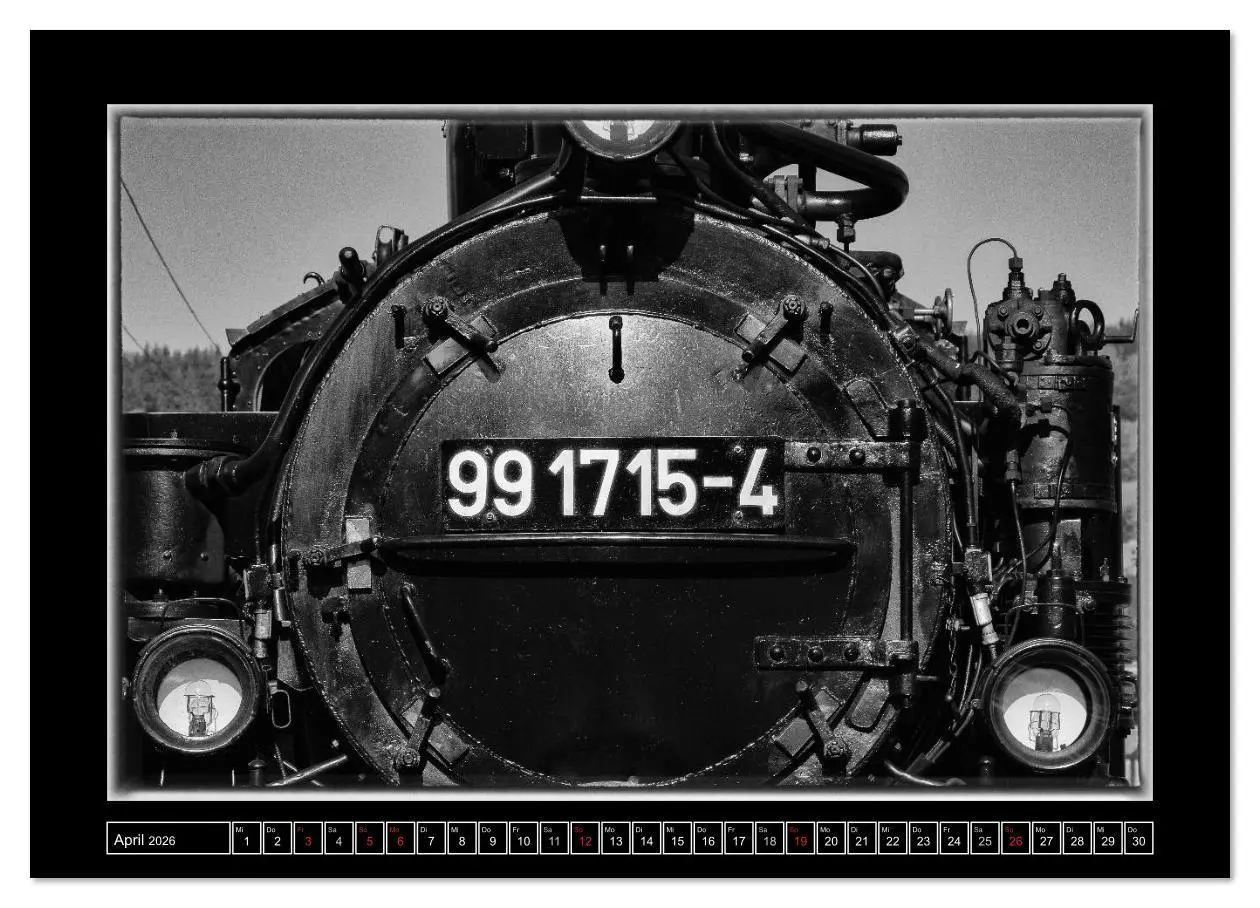 Bild: 9783516079272 | Die Preßnitztalbahn (Wandkalender 2026 DIN A3 quer), CALVENDO...