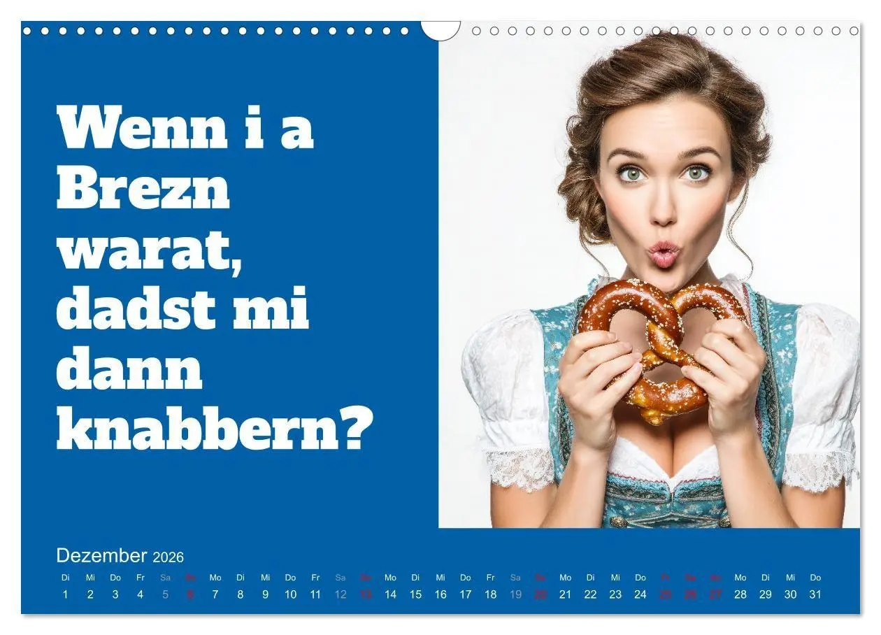 Bild: 9783516699272 | Bayerisch flirten, Gspusi! Bayern Kalender mit Dialekt und Mundart...
