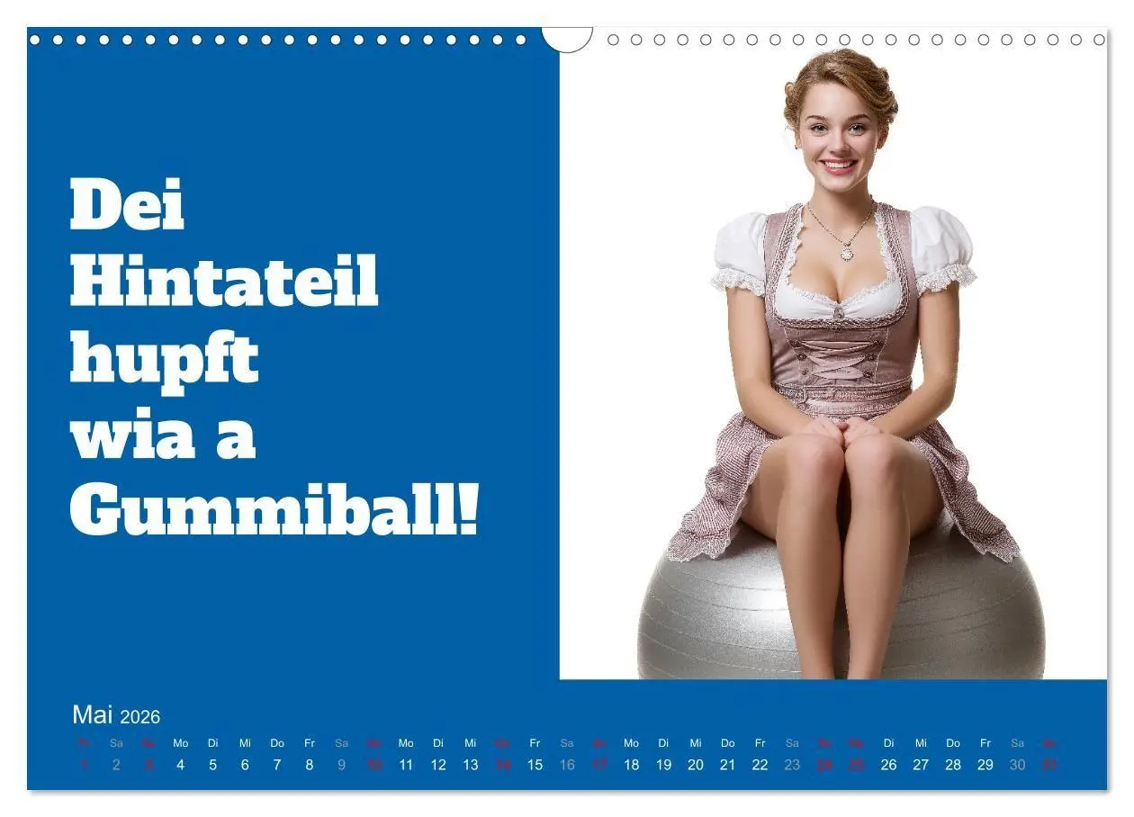 Bild: 9783516699272 | Bayerisch flirten, Gspusi! Bayern Kalender mit Dialekt und Mundart...