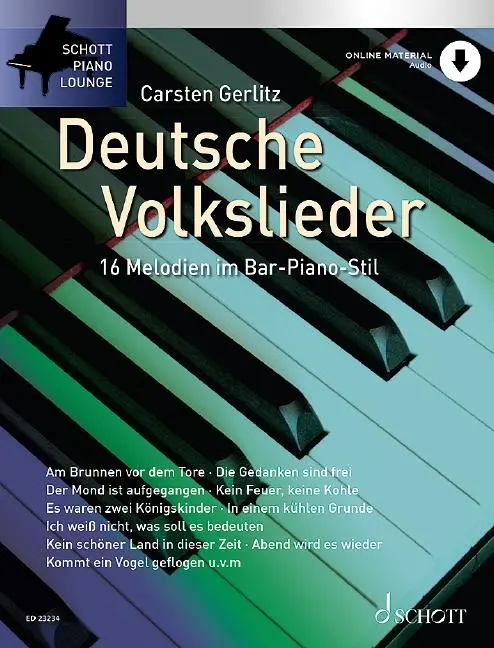 Cover: 9783795719272 | Deutsche Volkslieder | Carsten Gerlitz | Broschüre | 52 S. | Deutsch