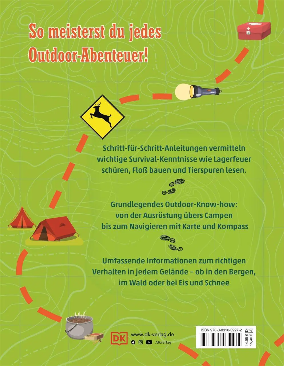 Rückseite: 9783831039272 | Survival für Einsteiger | Das Outdoor-Abenteuer-Handbuch | Towell