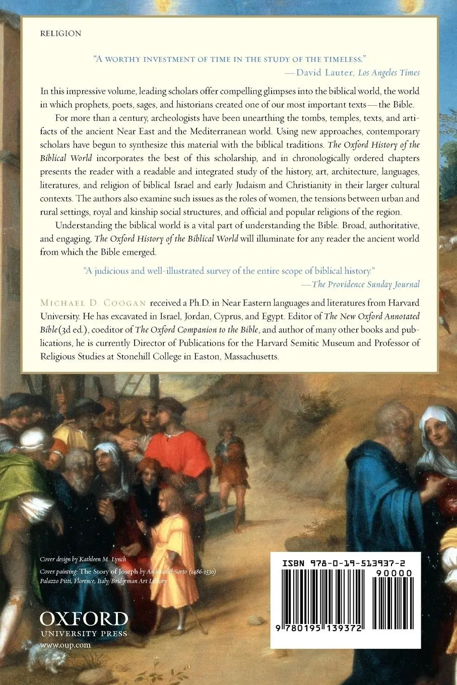 Rückseite: 9780195139372 | The Oxford History of the Biblical World | Michael D. Coogan | Buch