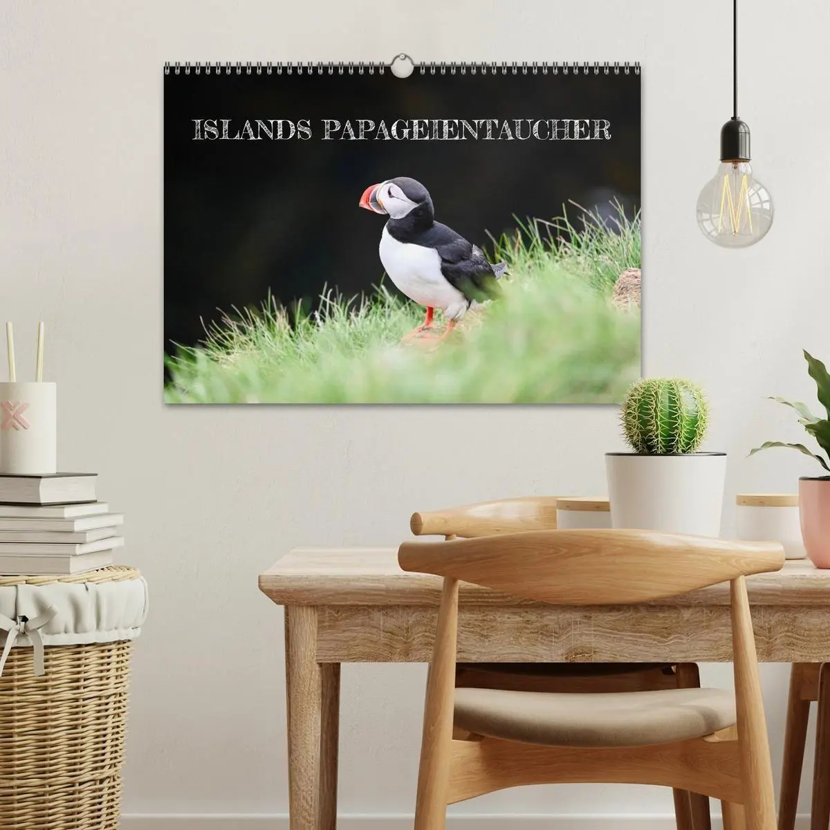 Bild: 9783516689372 | Islands Papageientaucher (Wandkalender 2026 DIN A3 quer), CALVENDO...