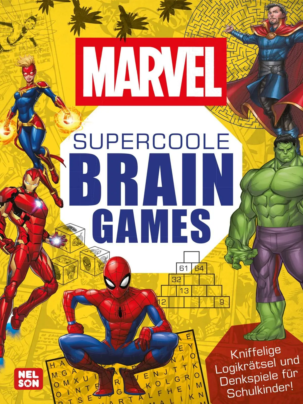 Cover: 9783845129372 | Supercoole Brain Games | Taschenbuch | MARVEL | 96 S. | Deutsch | 2025