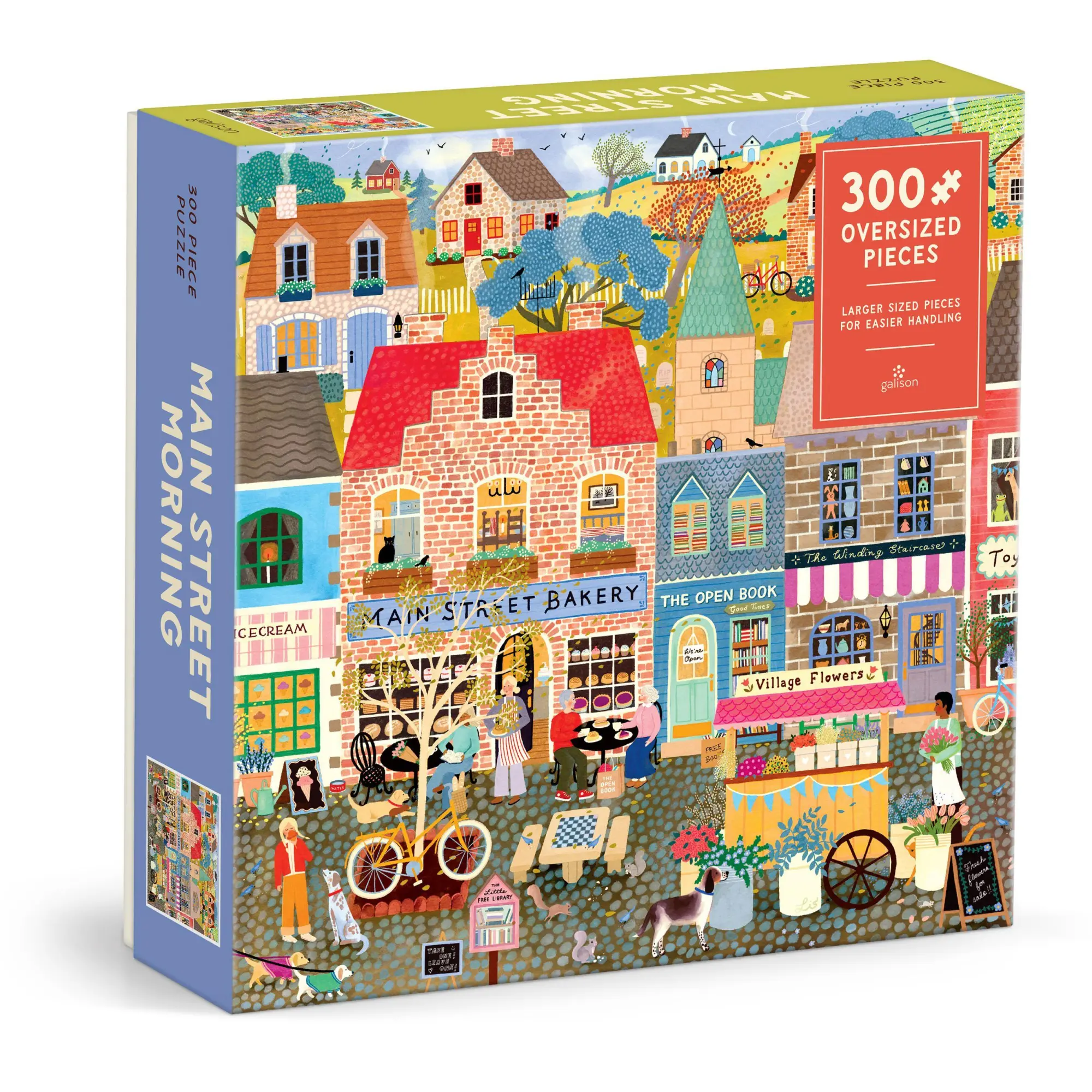 Cover: 9780735389472 | Main Street Morning 300 Piece Puzzle | Galison | Spiel | Englisch