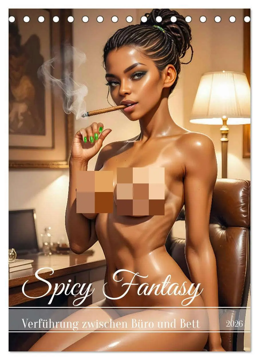 Cover: 9783457279472 | Spicy Fantasy - Verführung zwischen Büro und Bett (Tischkalender...