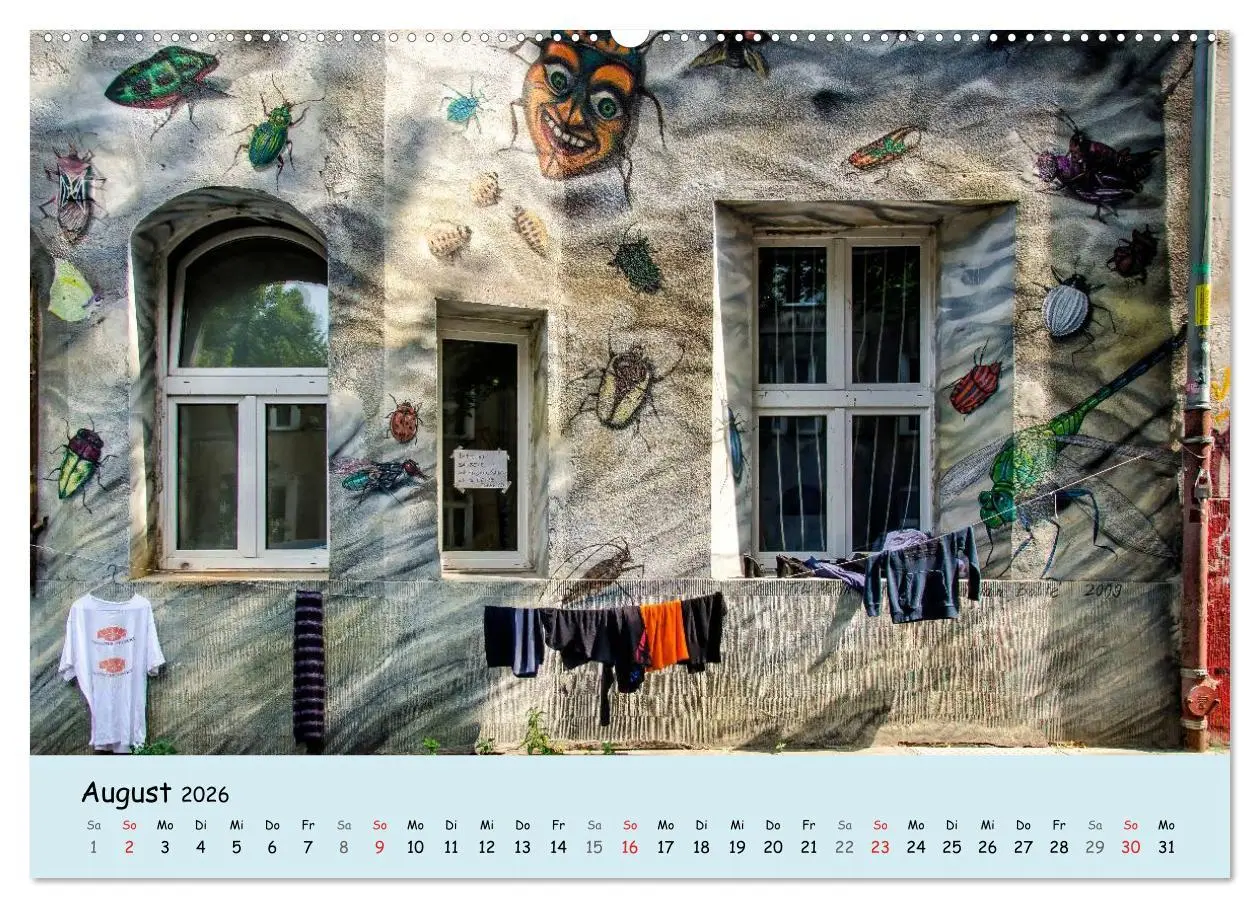Bild: 9783516059472 | Düsseldorf - Die Kiefernstraße (hochwertiger Premium Wandkalender...