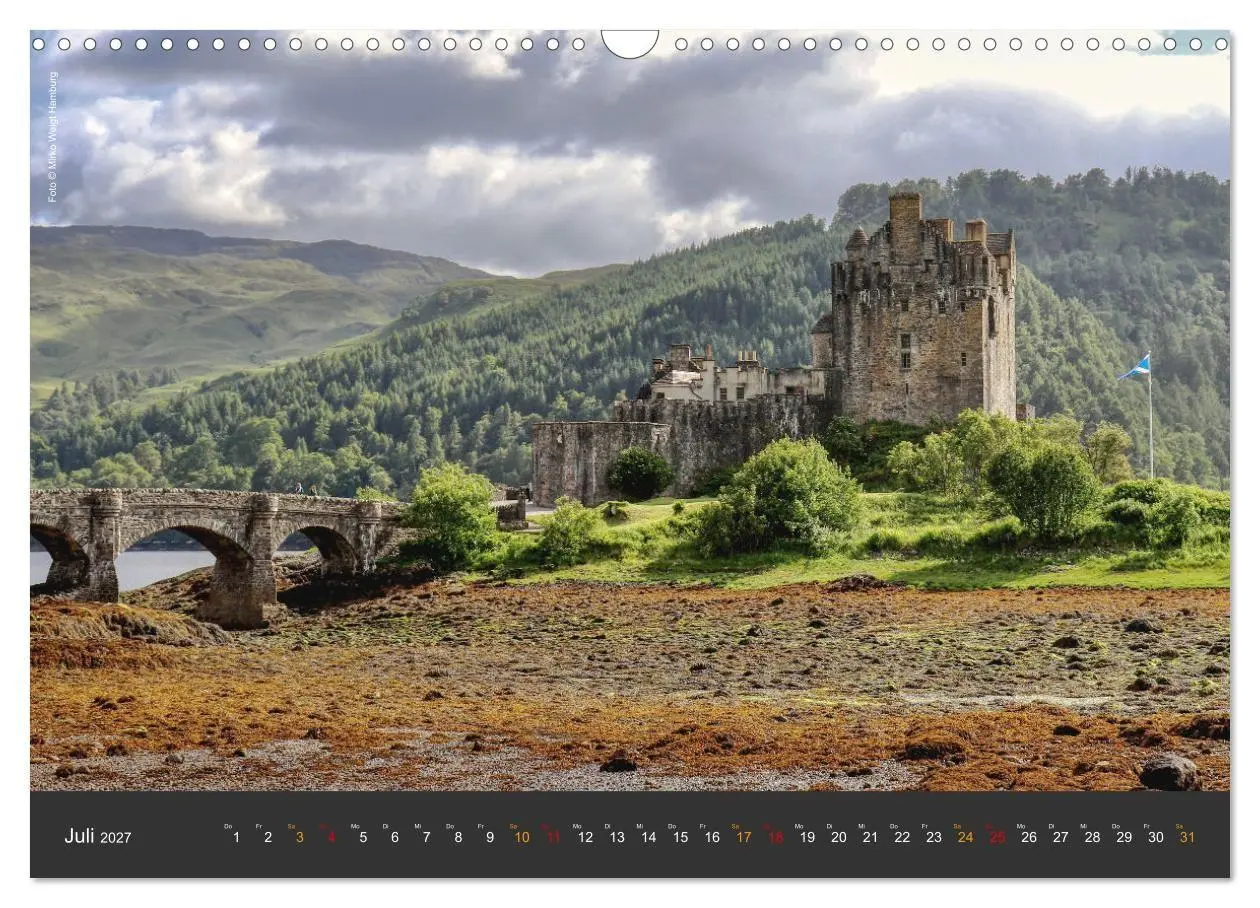 Bild: 9783569389472 | Schottland 2027 Schlösser, Burgen und Ruinen (Wandkalender 2027 DIN...