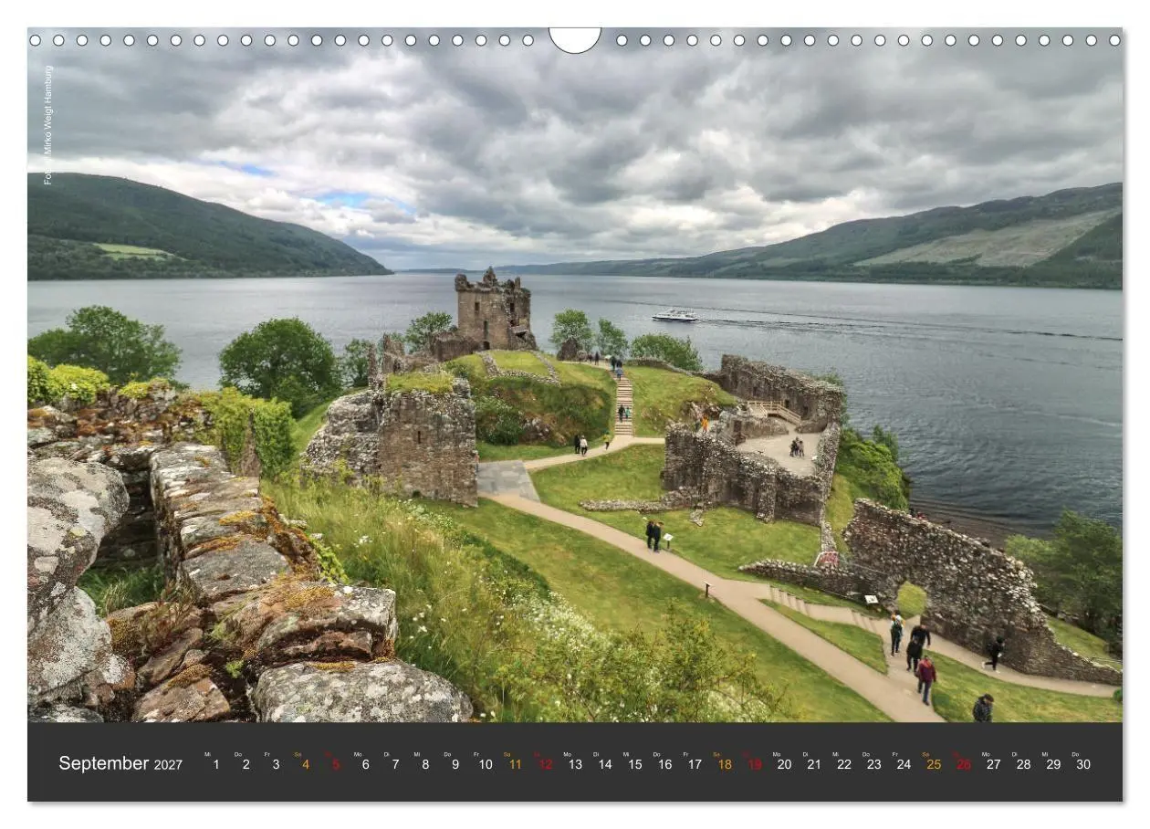 Bild: 9783569389472 | Schottland 2027 Schlösser, Burgen und Ruinen (Wandkalender 2027 DIN...