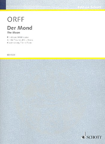 Cover: 9790001069472 | Der Mond | Carl Orff | Buch | 176 S. | Deutsch | Schott Music