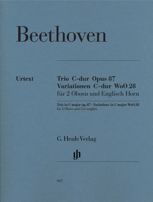 Cover: 9790201809472 | Ludwig van Beethoven - Trio C-dur op. 87 · Variationen C-dur WoO 28...