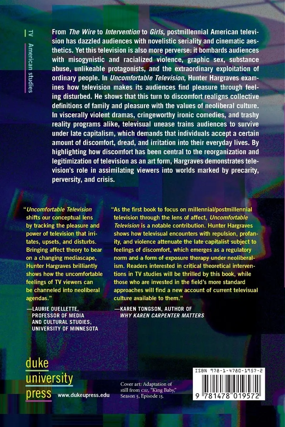 Rückseite: 9781478019572 | Uncomfortable Television | Hunter Hargraves | Taschenbuch | Englisch