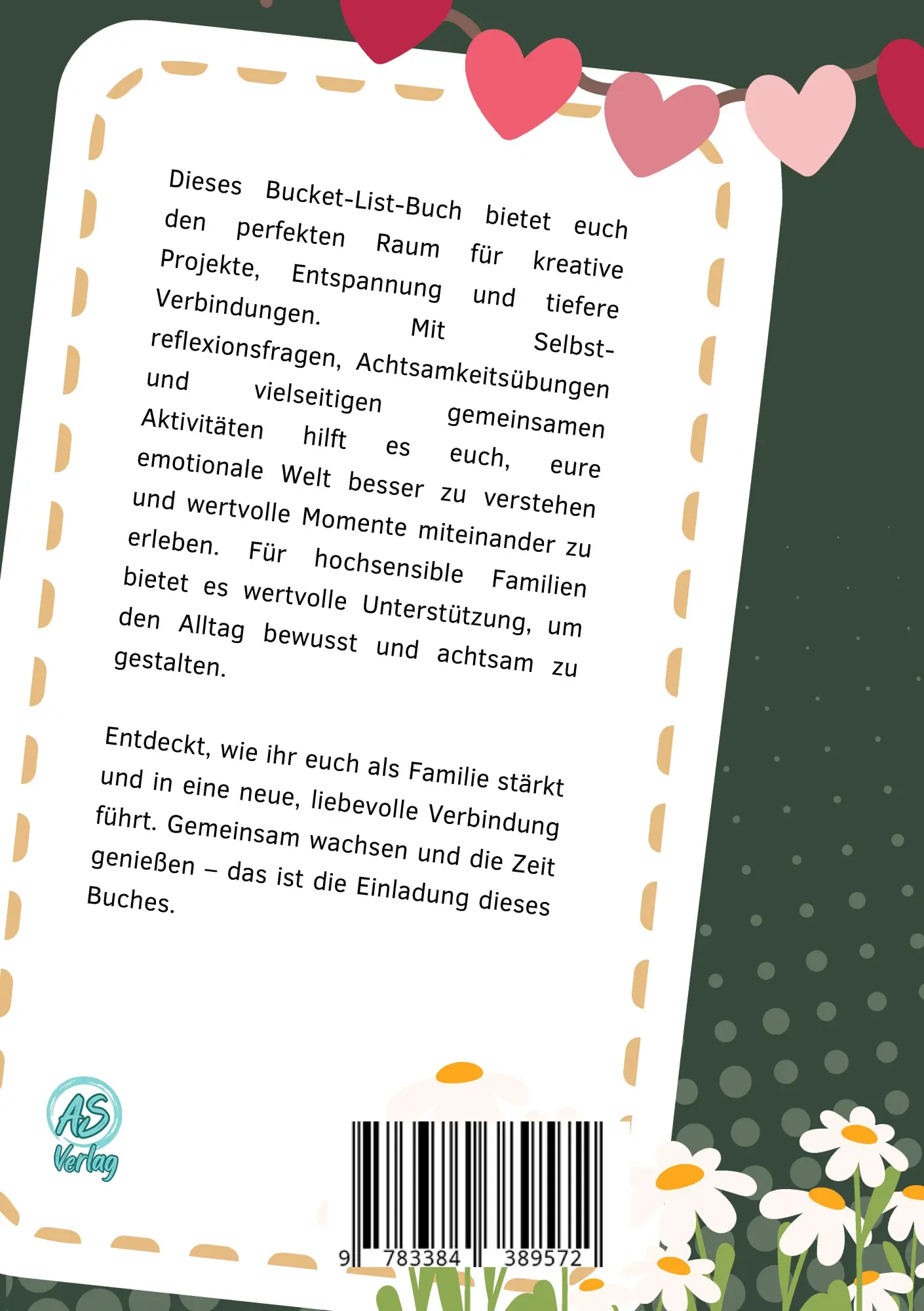 Rückseite: 9783384389572 | Die Bucket List für hochsensible Familien. Voller Abenteuer, Fragen...