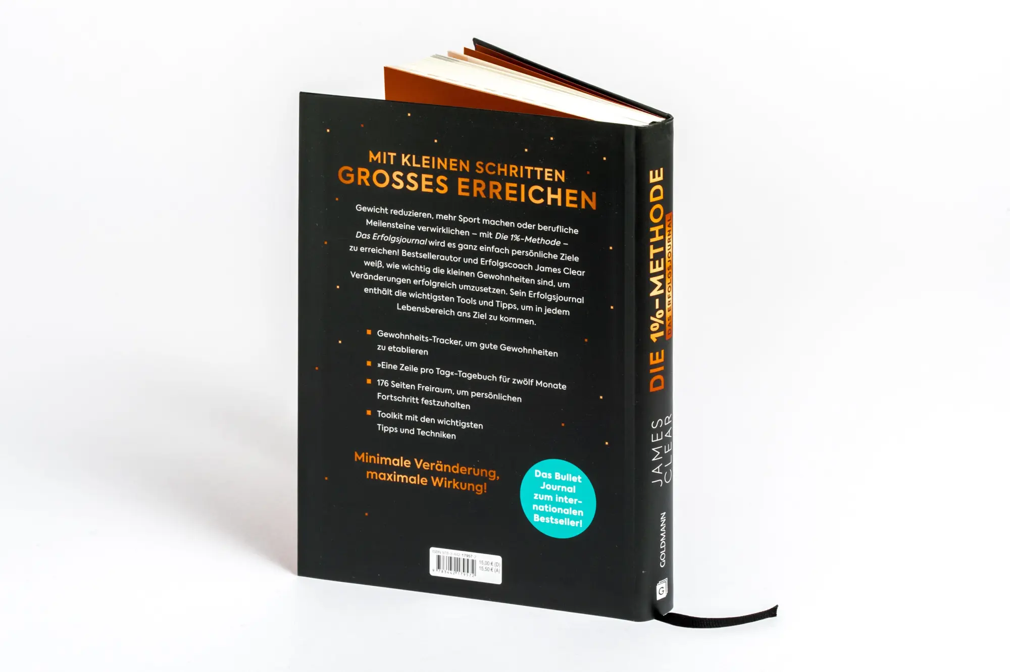 Bild: 9783442179572 | Die 1%-Methode - Das Erfolgsjournal | James Clear | Taschenbuch | 2022