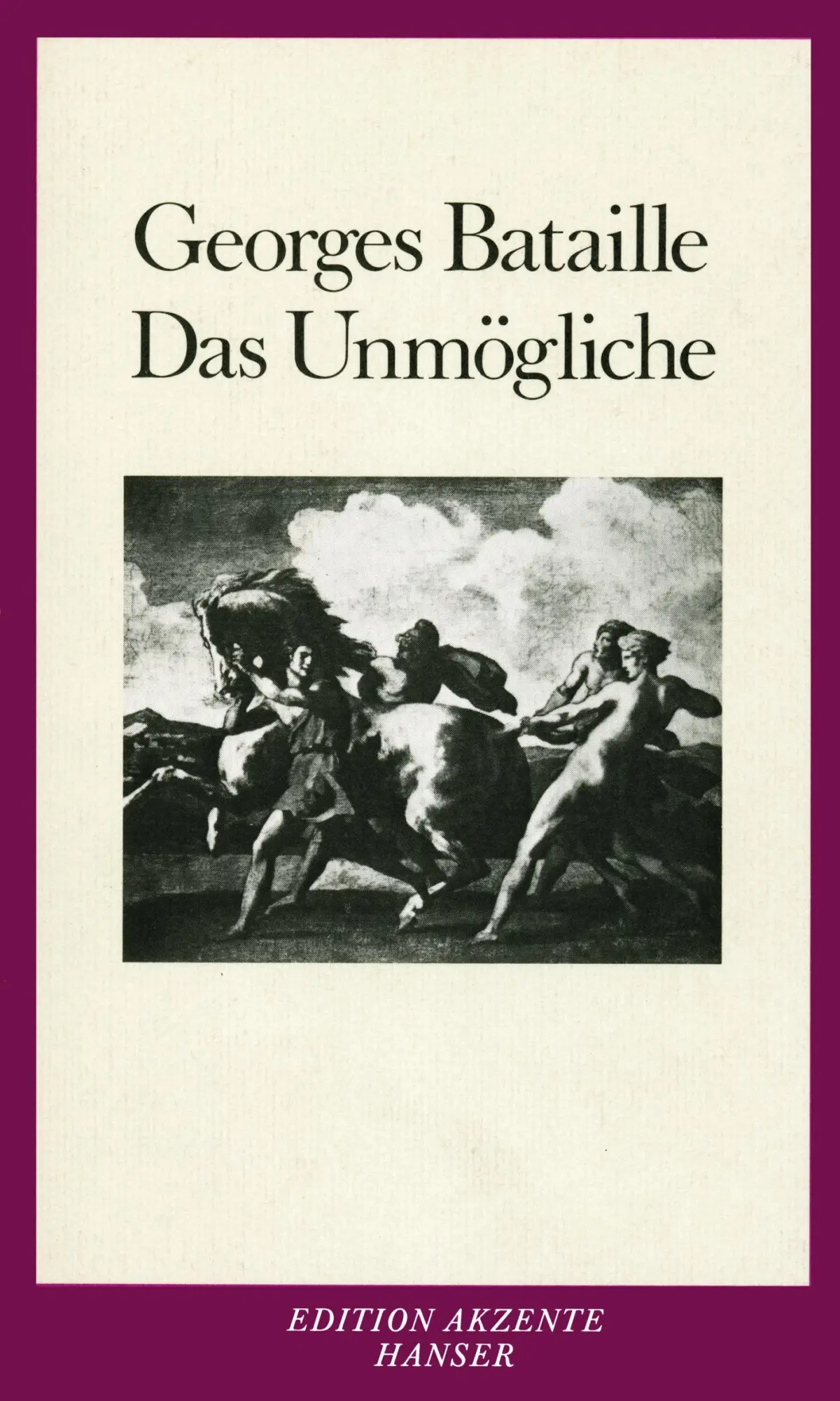 Cover: 9783446209572 | Das Unmögliche | Georges Bataille | Taschenbuch | 128 S. | Deutsch