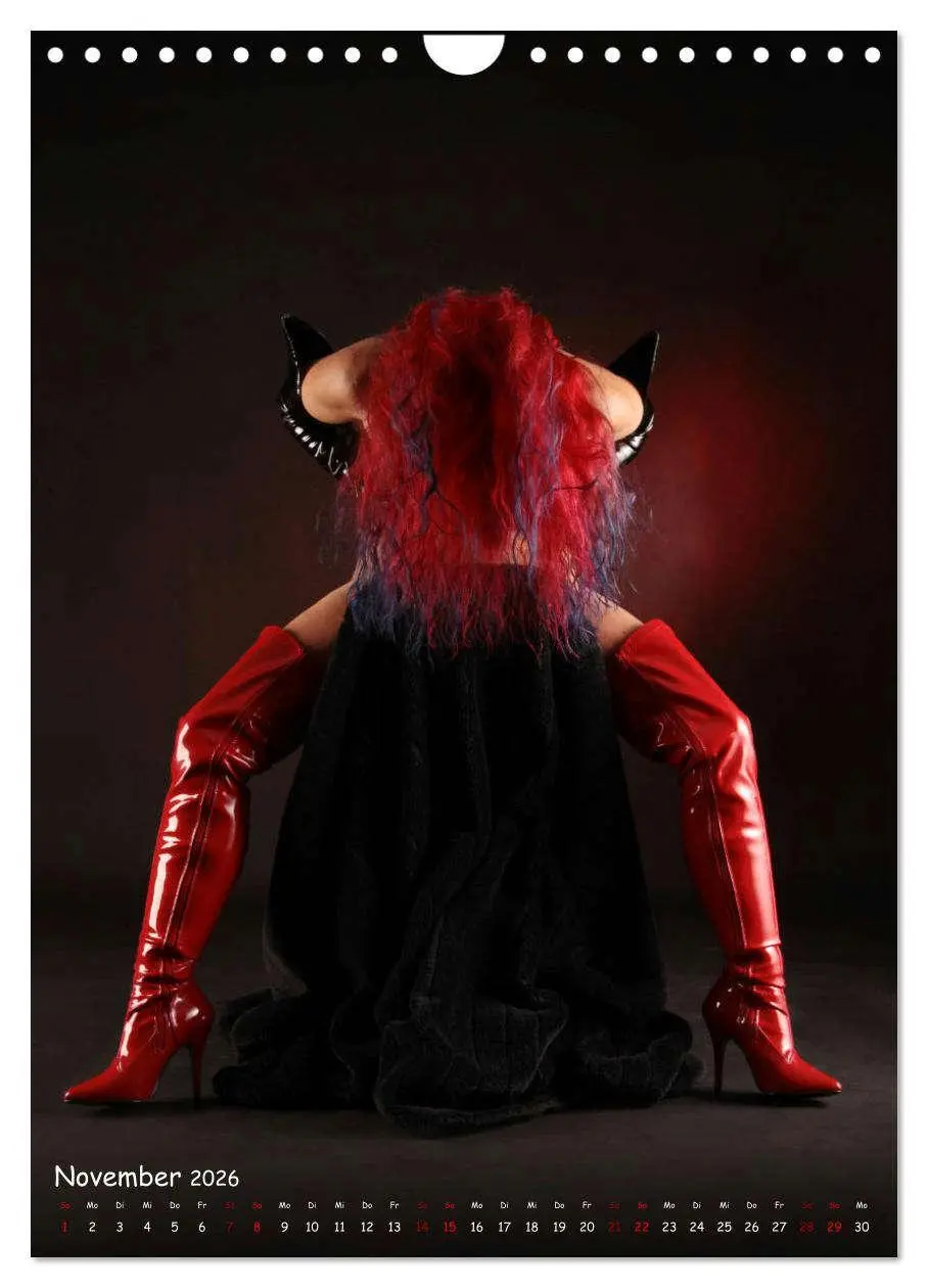 Bild: 9783457269572 | Latex und Leder Outfits (Wandkalender 2026 DIN A4 hoch), CALVENDO...