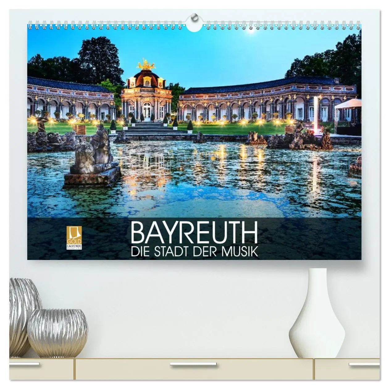 Cover: 9783457959572 | Bayreuth - die Stadt der Musik (hochwertiger Premium Wandkalender...