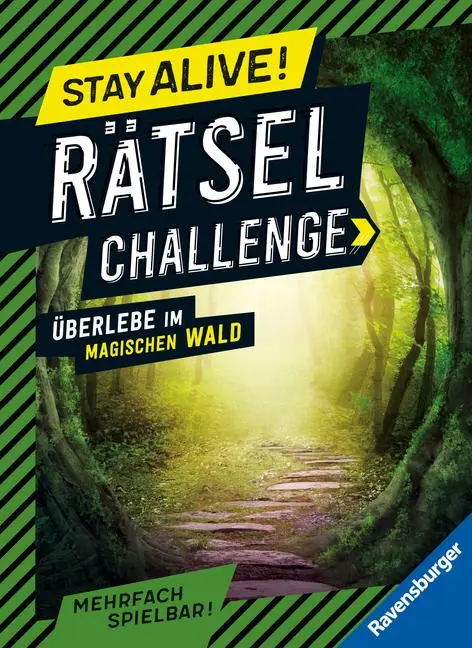 Cover: 9783473489572 | Stay alive! Rätsel-Challenge - Überlebe im magischen Wald | Gregor