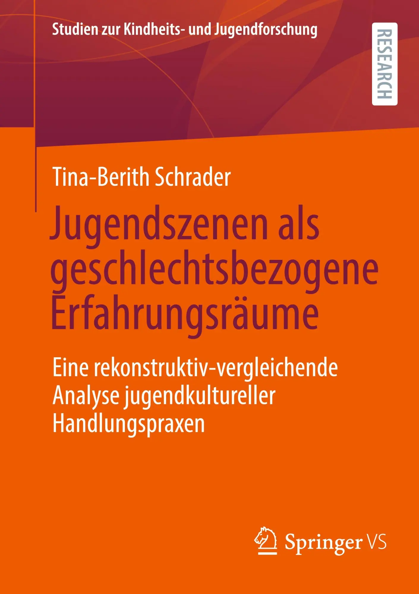 Cover: 9783658479572 | Jugendszenen als geschlechtsbezogene Erfahrungsräume | Schrader | Buch