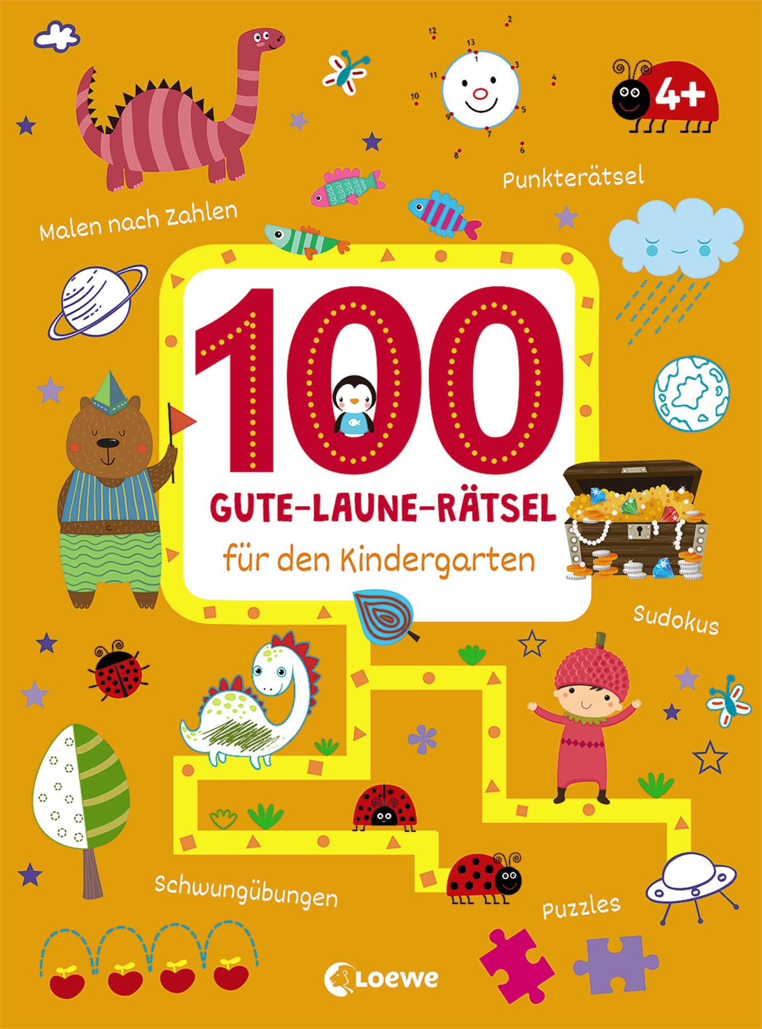Cover: 9783743209572 | 100 Gute-Laune-Rätsel für den Kindergarten | Loewe Kreativ | Buch