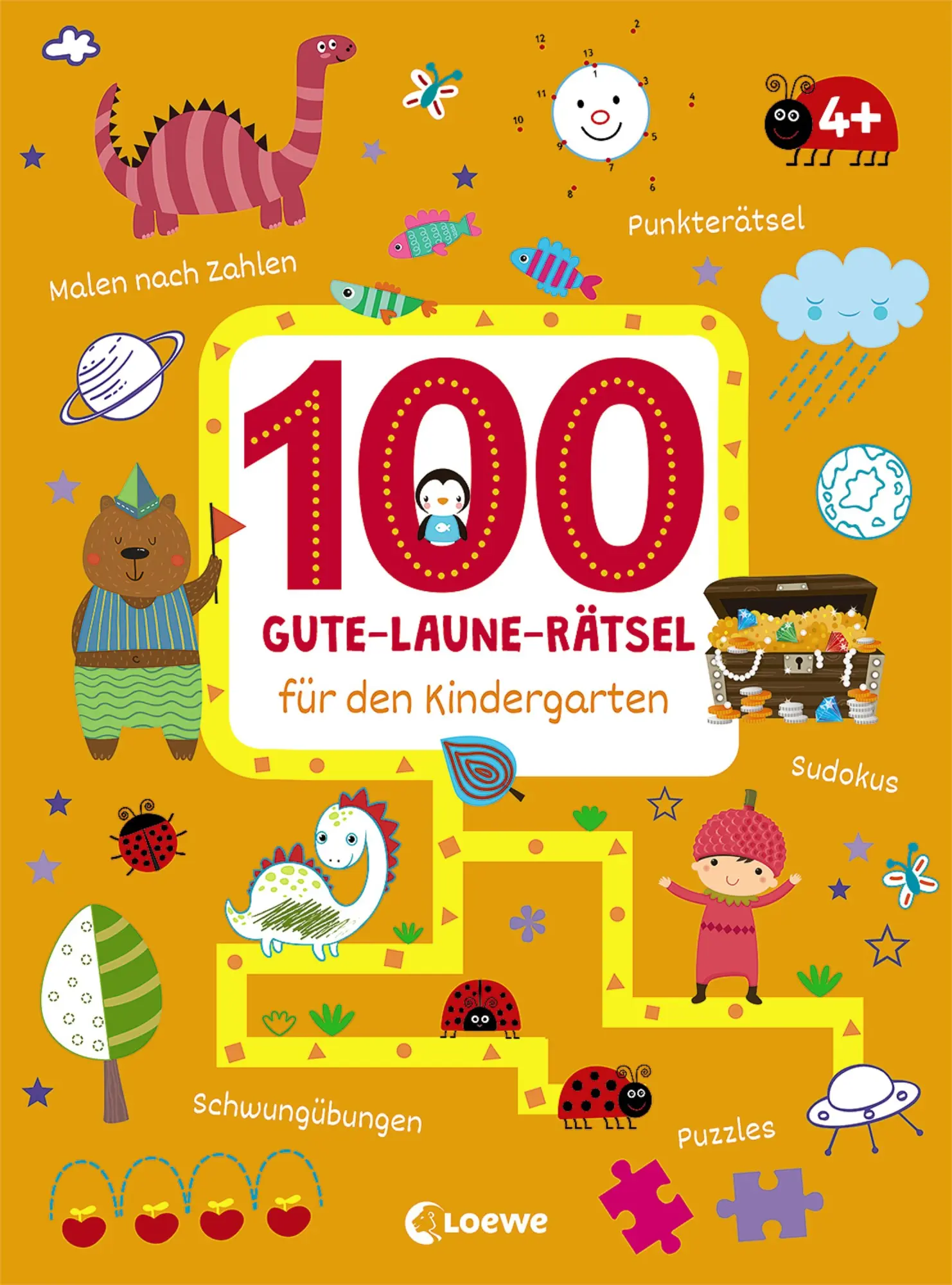 Cover: 9783743209572 | 100 Gute-Laune-Rätsel für den Kindergarten | Loewe Kreativ | Buch
