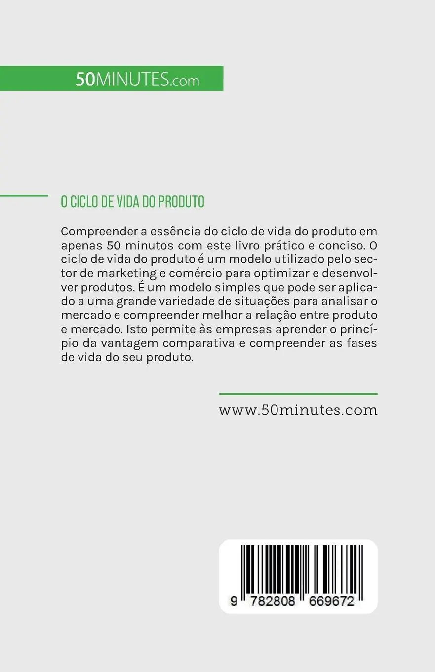Rückseite: 9782808669672 | O ciclo de vida do produto | Layal Makki | Taschenbuch | Portugiesisch