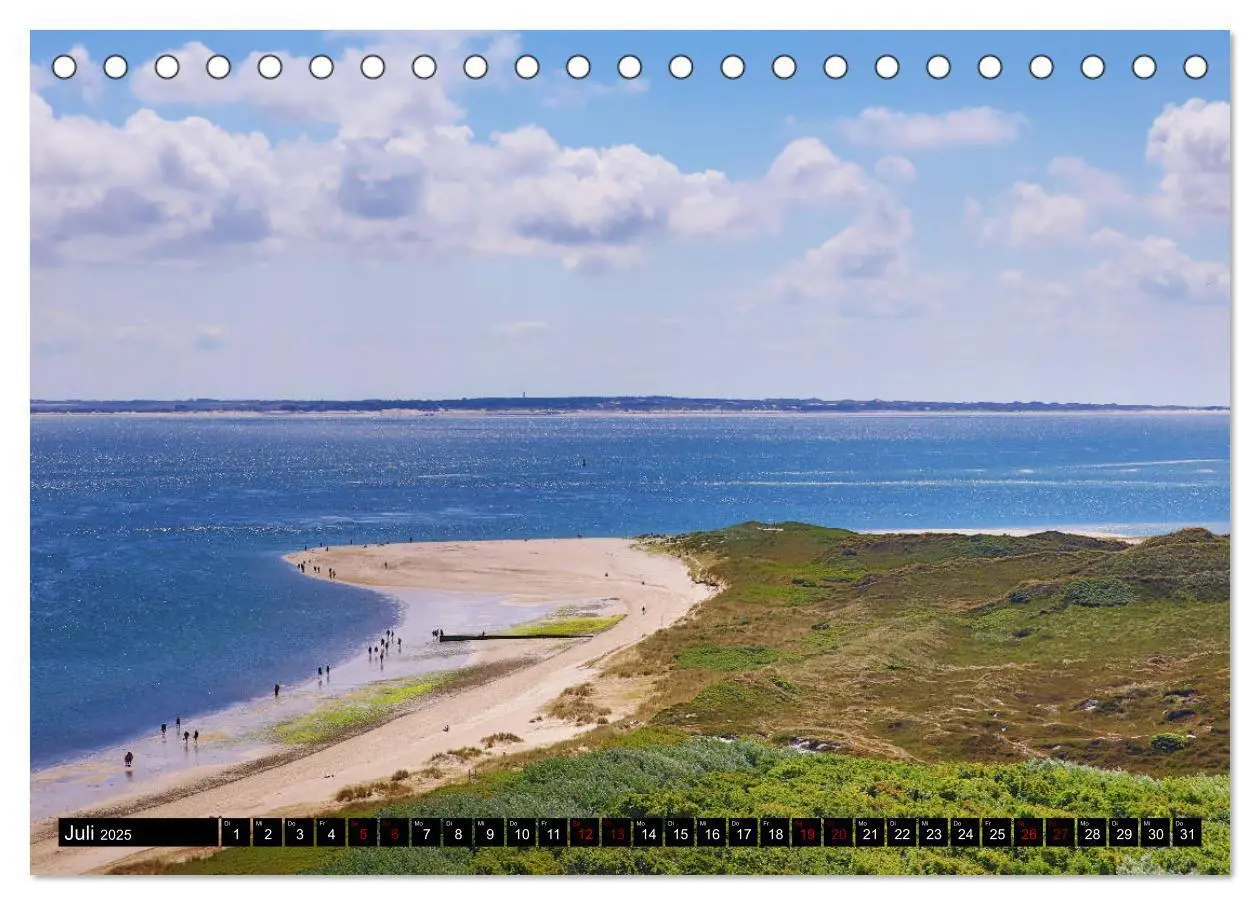 Bild: 9783435309672 | Magisches Sylt (Tischkalender 2025 DIN A5 quer), CALVENDO...