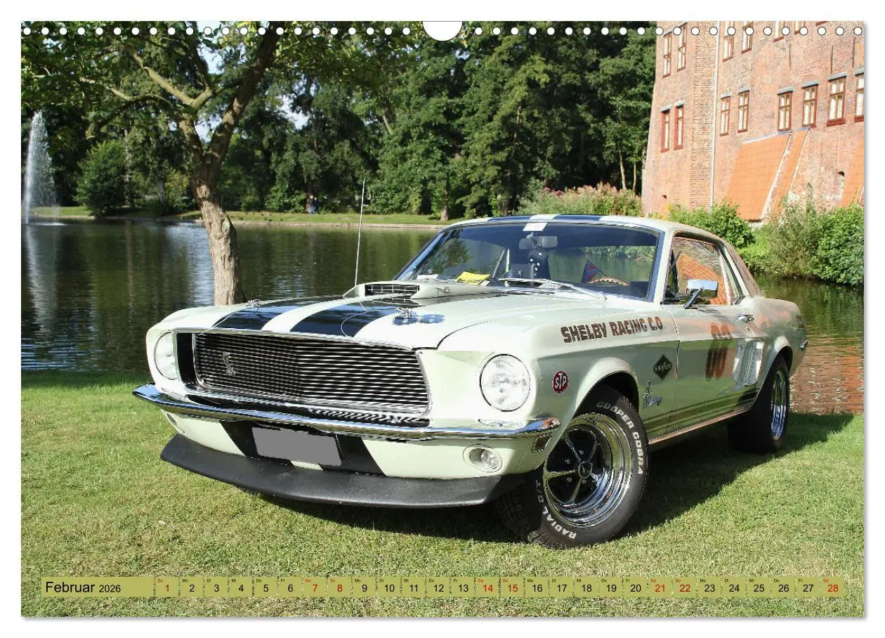 Bild: 9783457569672 | Autoklassiker Ford vom A-Model bis Thunderbird (Wandkalender 2026...