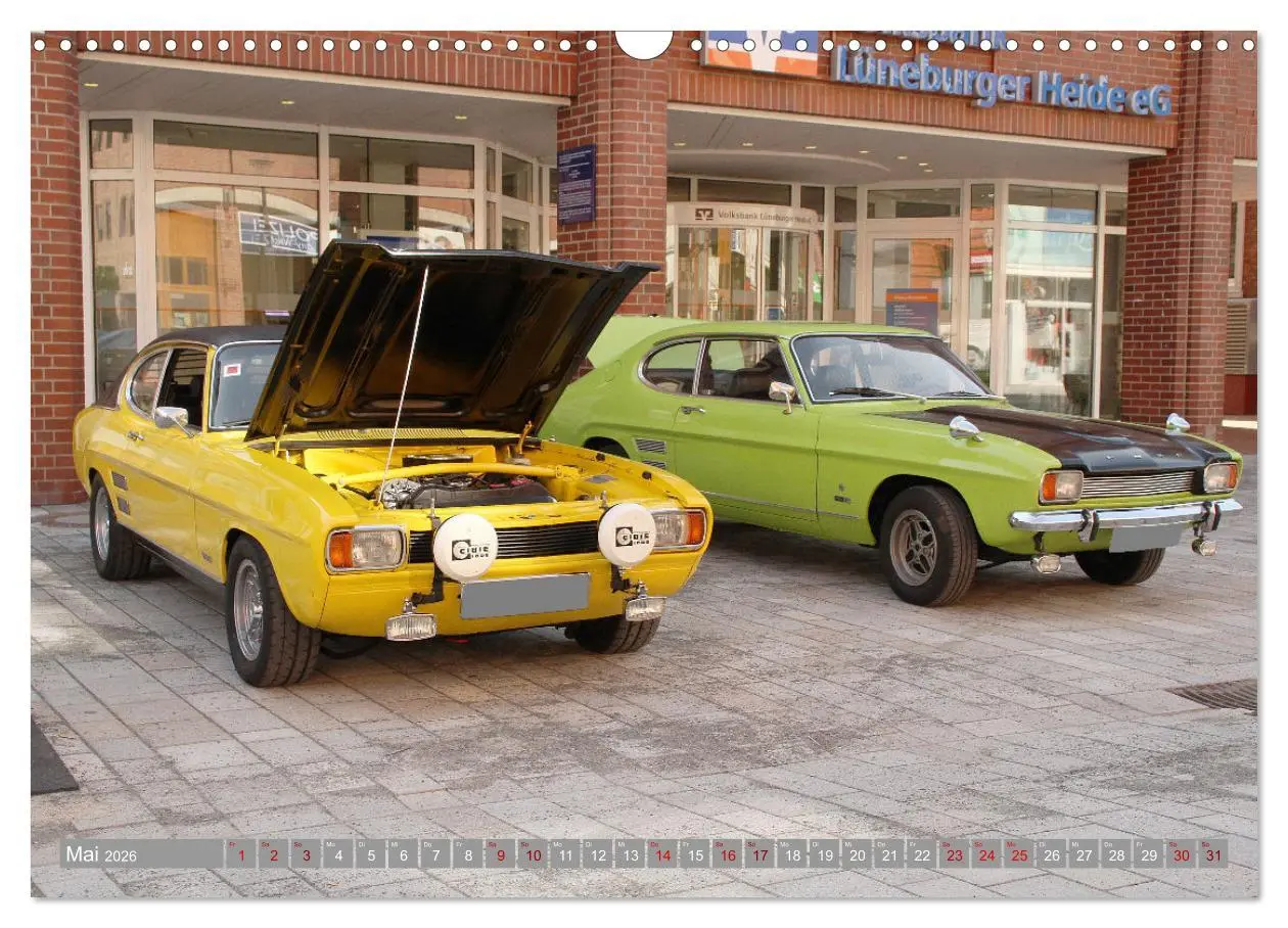 Bild: 9783457569672 | Autoklassiker Ford vom A-Model bis Thunderbird (Wandkalender 2026...