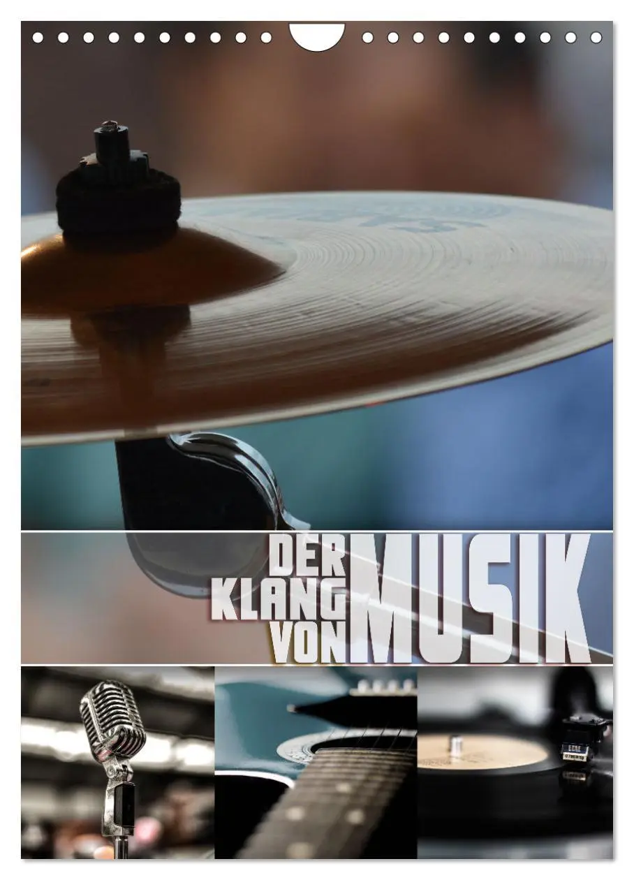Cover: 9783516349672 | Der Klang von Musik (Wandkalender 2026 DIN A4 hoch), CALVENDO...
