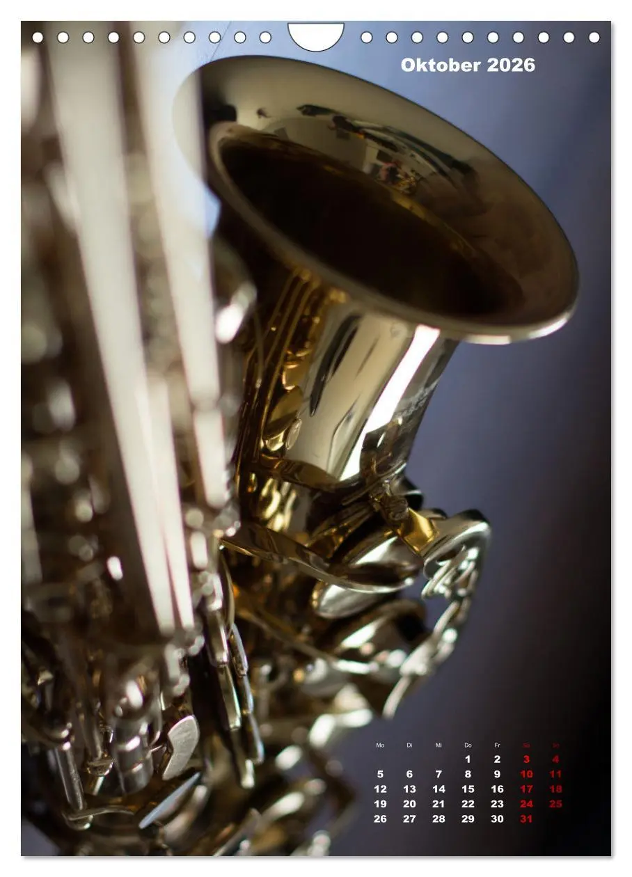 Bild: 9783516349672 | Der Klang von Musik (Wandkalender 2026 DIN A4 hoch), CALVENDO...