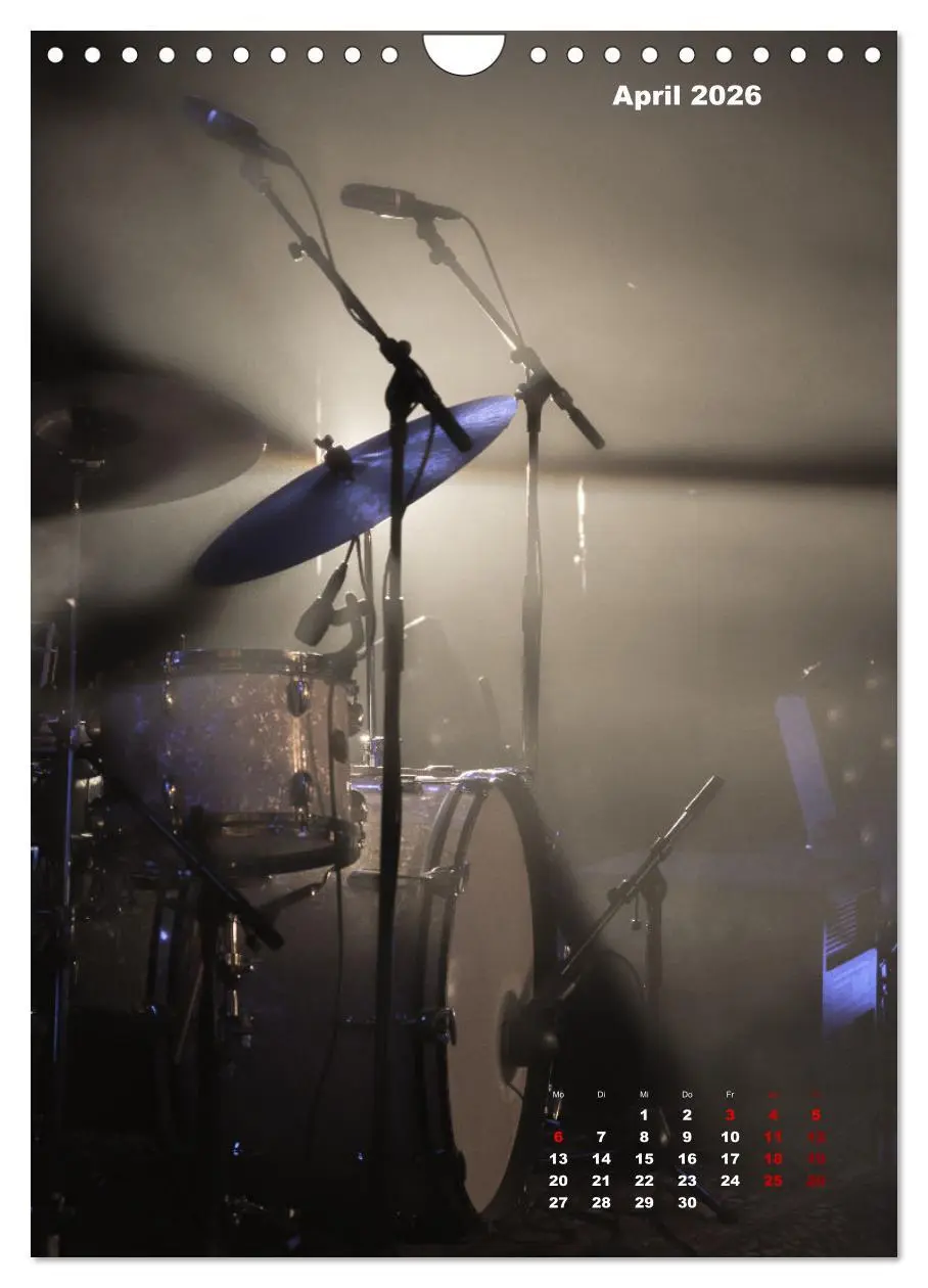 Bild: 9783516349672 | Der Klang von Musik (Wandkalender 2026 DIN A4 hoch), CALVENDO...