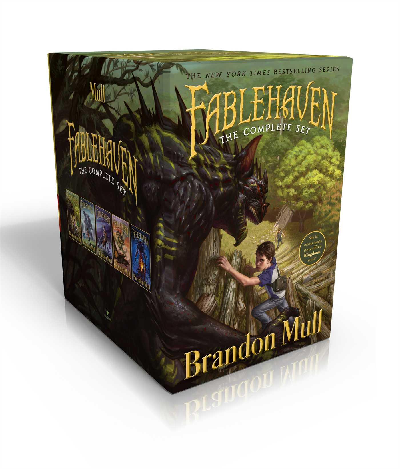 Fablehaven: Complete Set (Boxed Set) | Fablehaven / Rise of the Evening Star / Grip of the Shadow Plague / Secrets of the Dragon Sanctuary / Keys to the Demon Prison | Brandon Mull | Taschenbuch - Mull, Brandon