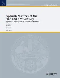 Cover: 9790001109772 | Spanish Masters Harp | Harfe. | Nicanor Zabaleta | Edition Schott