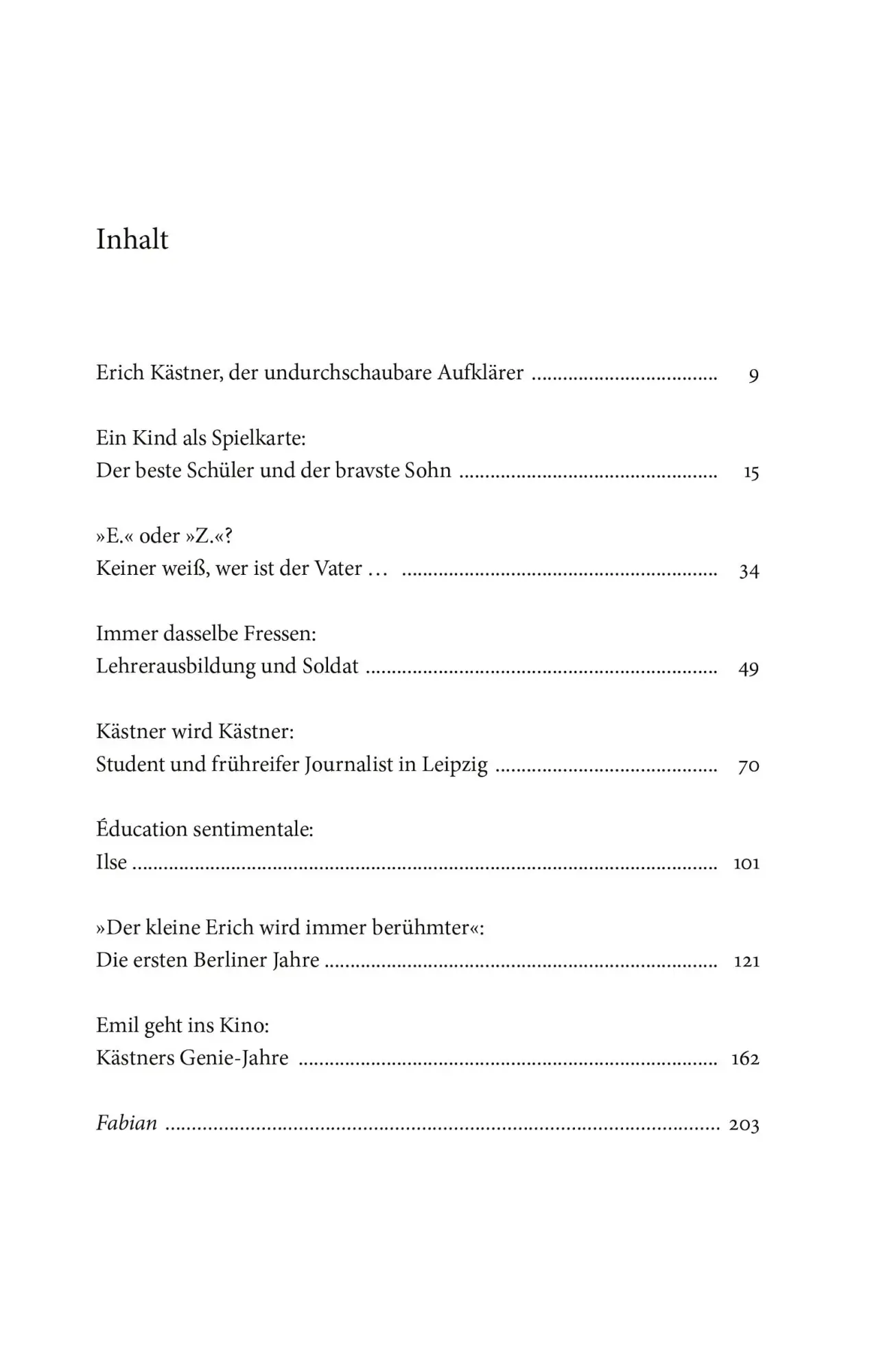 Bild: 9783446279872 | Keiner blickt dir hinter das Gesicht | Das Leben Erich Kästners | Buch