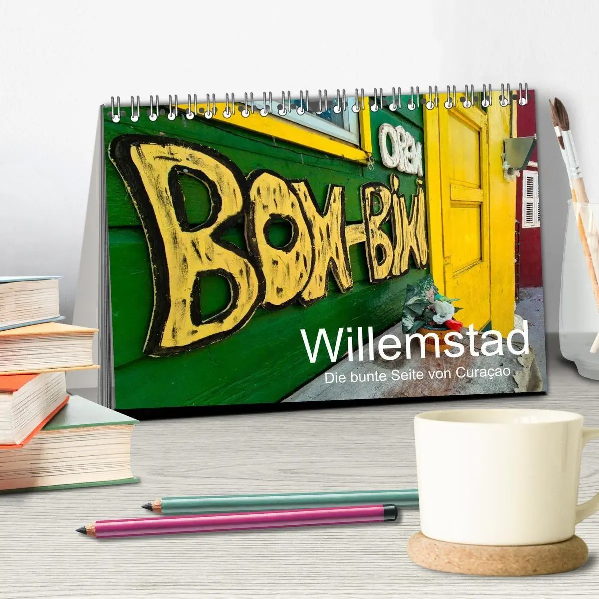 Bild: 9783516709872 | Willemstad - Die bunte Seite von Curaçao (Tischkalender 2026 DIN A5...