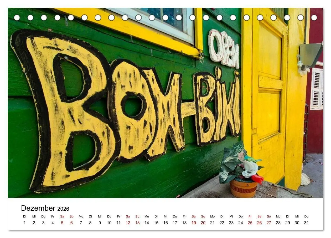 Bild: 9783516709872 | Willemstad - Die bunte Seite von Curaçao (Tischkalender 2026 DIN A5...