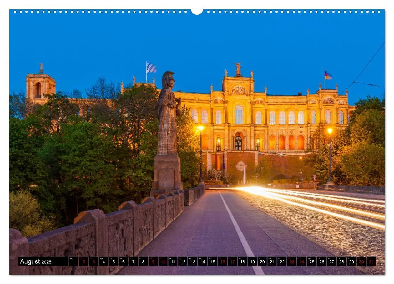 Bild: 9783435209972 | MÜNCHEN Impressionen einer Weltstadt (Wandkalender 2025 DIN A2...