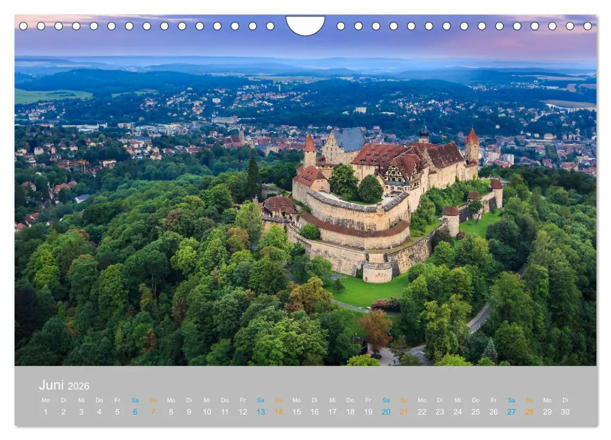 Bild: 9783457849972 | Coburger Land - Burgen und Schlösser (Wandkalender 2026 DIN A4...
