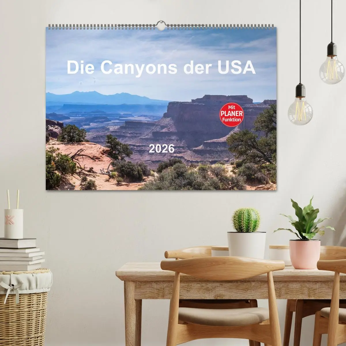 Bild: 9783516009972 | Die Canyons der USA (Wandkalender 2026 DIN A2 quer), CALVENDO...