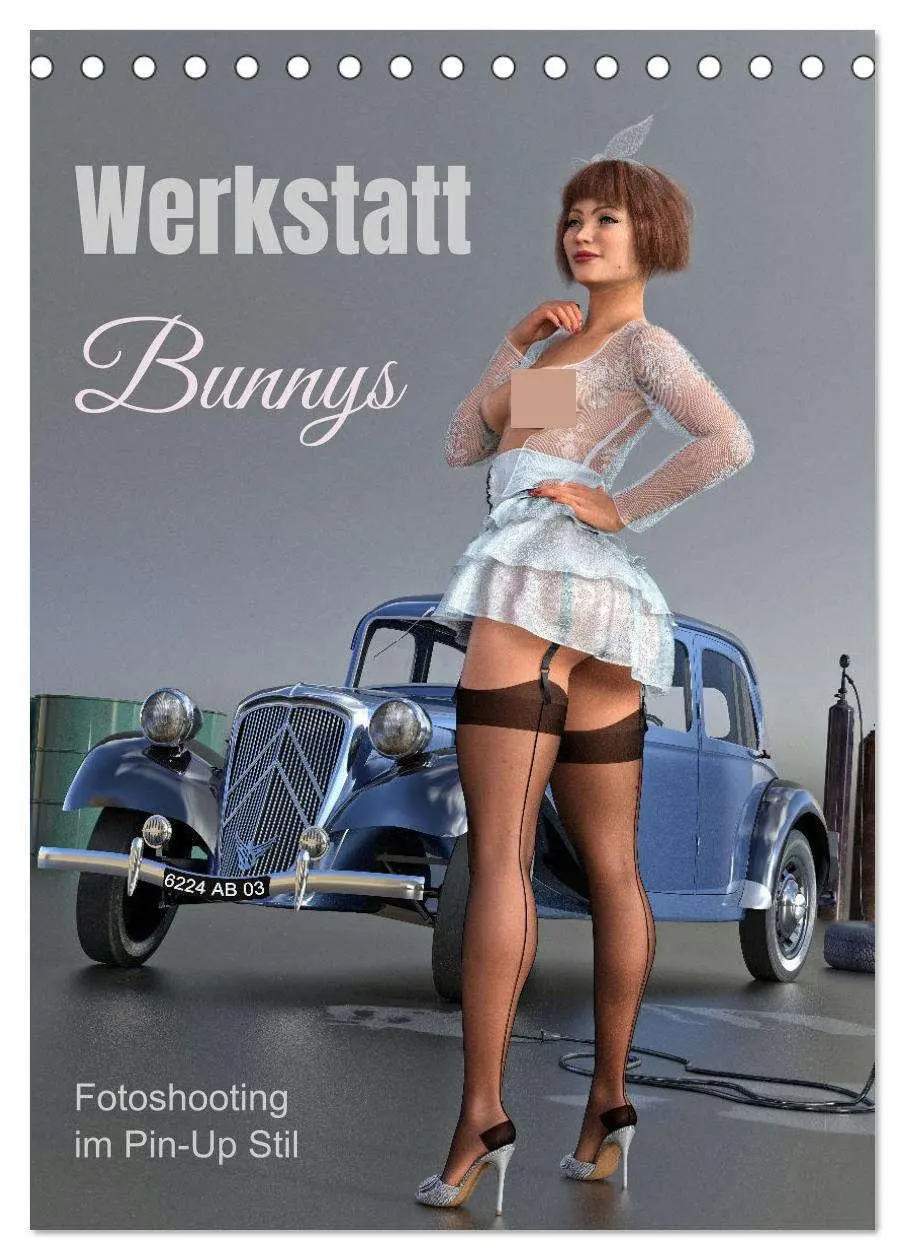 Cover: 9783516249972 | Werkstatt Bunnys (Tischkalender 2026 DIN A5 hoch), CALVENDO...
