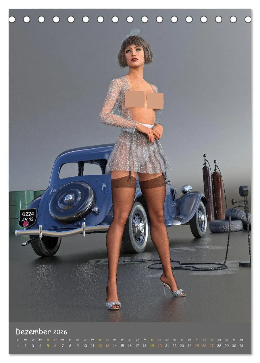 Bild: 9783516249972 | Werkstatt Bunnys (Tischkalender 2026 DIN A5 hoch), CALVENDO...