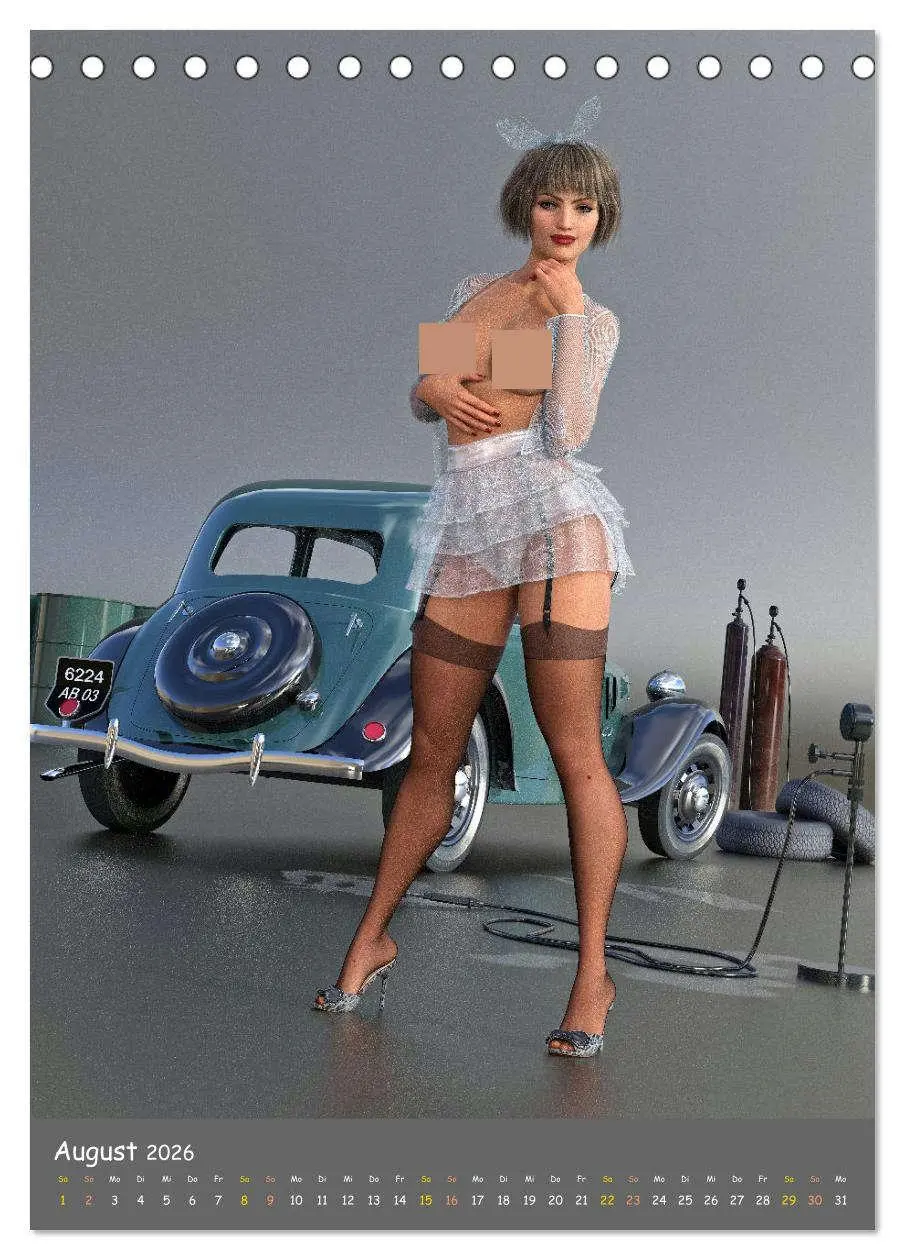 Bild: 9783516249972 | Werkstatt Bunnys (Tischkalender 2026 DIN A5 hoch), CALVENDO...