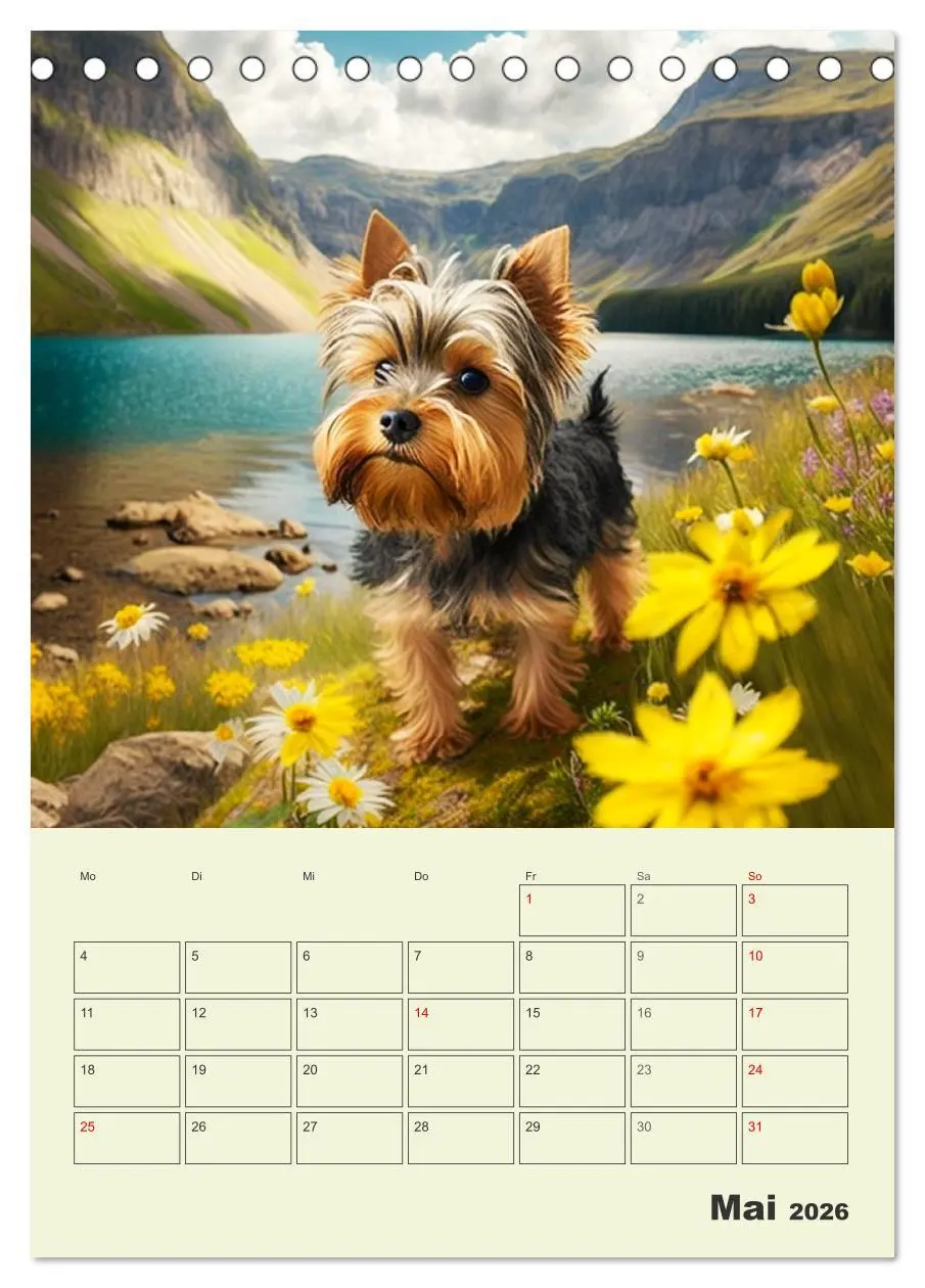 Bild: 9783516319972 | Yorkshire Terrier. Fröhliche Energiebündel in Aktion (Tischkalender...