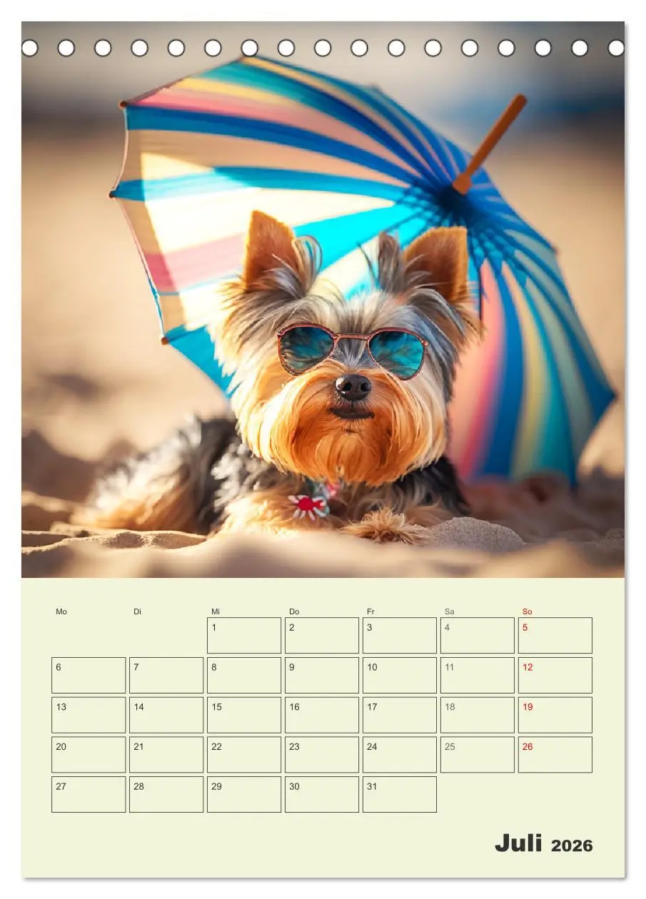 Bild: 9783516319972 | Yorkshire Terrier. Fröhliche Energiebündel in Aktion (Tischkalender...