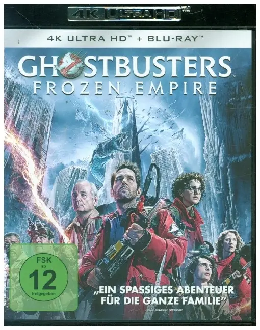 Ghostbusters: Frozen Empire,1 4K UHD-Blu-ray + 1 Blu-ray