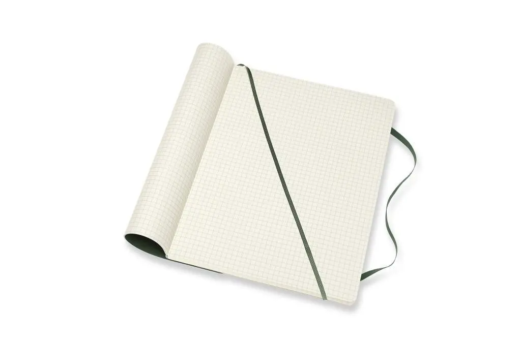 Bild: 8053853600073 | Moleskine Notizbuch XL, Kariert, Myrtengrün | Notizbuch | Softcover