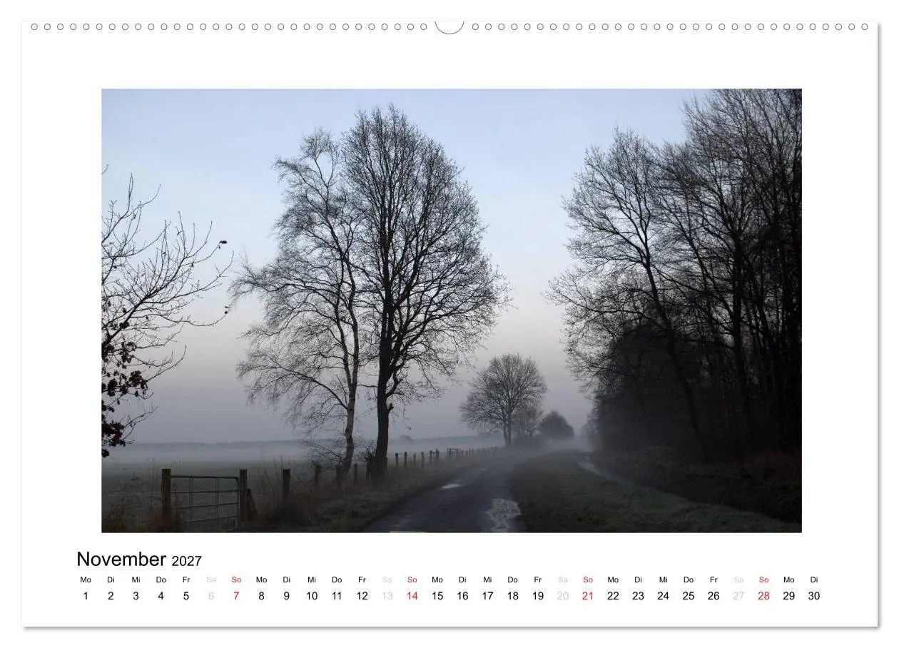 Bild: 9783569900073 | Winter im Teufelsmoor (Wandkalender 2027 DIN A2 quer), CALVENDO...
