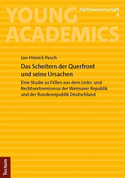 Cover: 9783689000073 | Das Scheitern der Querfront und seine Ursachen | Jan-Hinrick Pesch