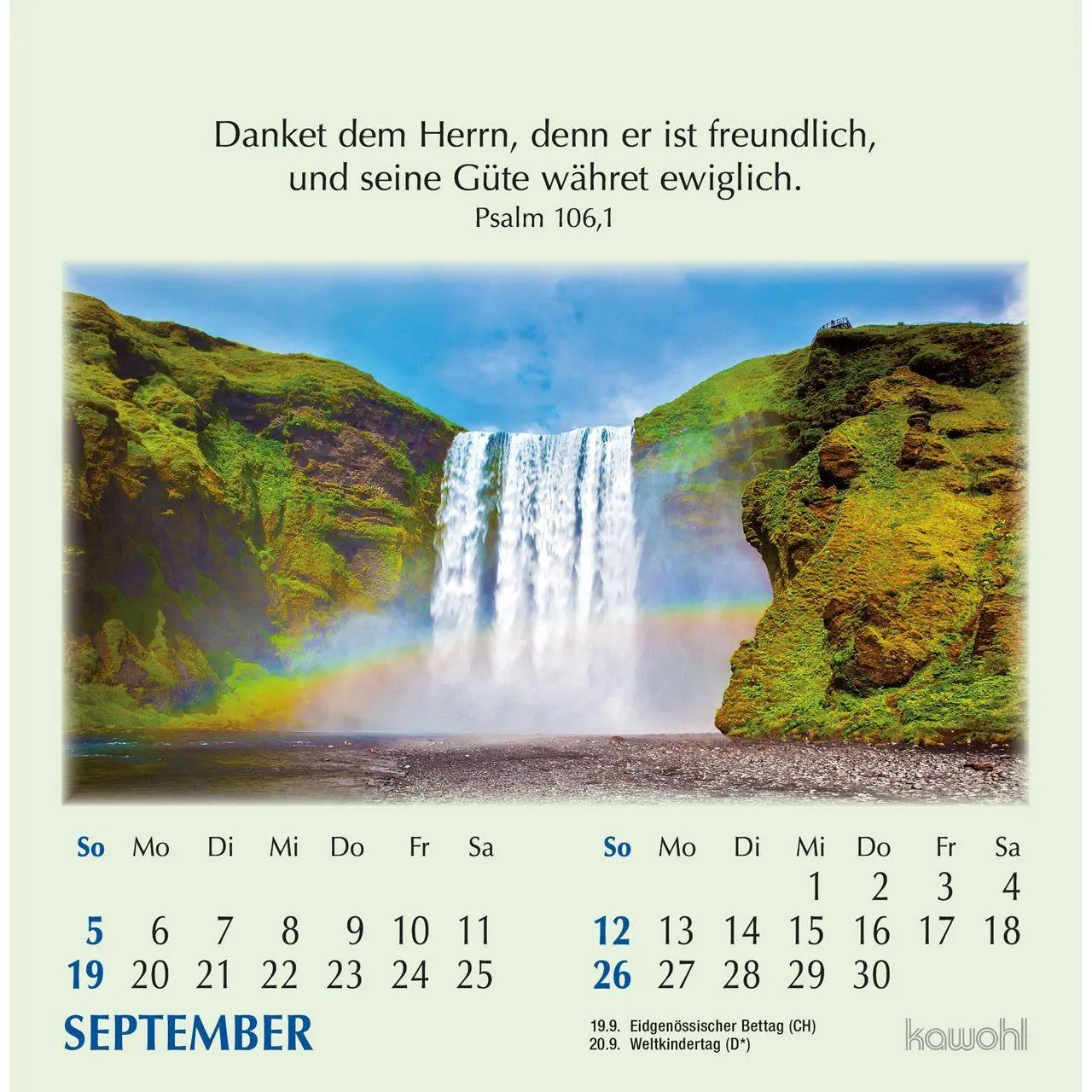 Bild: 9783754890073 | Worte des Lebens 2027 | Kalender | 14 S. | Deutsch | 2027